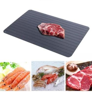 Imagem de Tábua Descongelar Carnes Alimento Mágica Descongelante 31x25 - Clink