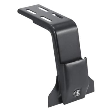 Imagem de QccHieUs Suporte de rack de teto para veículo com ajuste de altura, encaixe universal, montagem em calha espessada, 19cm a 23cm
