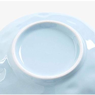 Imagem de WYUYIWH Tigela de cerâmica para ramen, tigela de arroz, utensílios de mesa, frutas, salada, tigela de mistura, utensílios de jantar, tigelas de sopa de macarrão (cor: 1)