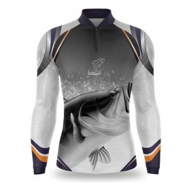 Imagem de Camisetas De Pesca Infantil Uv50 Camisa Pescaria Menino - Duart Fisher