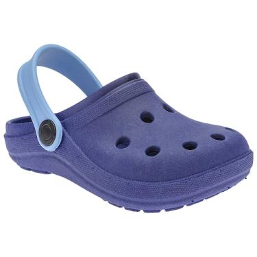 Imagem de Babuche infantil sandalia - VTR-KIDS, Azul marinho, 23/24