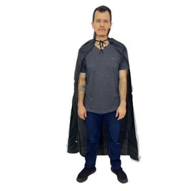 Imagem de Fantasia Halloween Adulto - Capa de Vampiro Elegante - no-brand