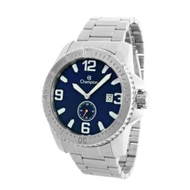 Imagem de Relógio Champion Masculino Ref:Ca31800f Esportivo Prateado