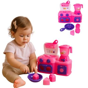 Imagem de Cozinha Brinquedo Educativo Didatico Com Encaixes Formas Panelinhas Infantil Brinquedo Menina 2 Anos Cozinha