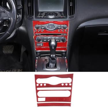 Imagem de Aotumcer Compatível com Infiniti G35 2007 2008 / Infiniti G25 2011 2012 / Infiniti G37 2009-2013 Painel de interruptor de ar condicionado central