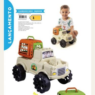 Imagem de CAMINHÃO DE BRINQUEDO DINO PARK BQ9309S - KENDY