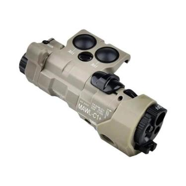 Imagem de Lanterna Tática LED Com Caixa De Bateria Modular, Compatível Com Trilh