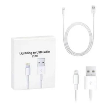 Imagem de Cabo Usb Carregador Compatível com iPhone 6 7 8 Plus S X Xr Xs 11 - Lt
