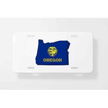 Imagem de Oregon Capa para placa de licença - Capa para placa de carro - Capa para moldura da placa de carro - 15 x 30 cm