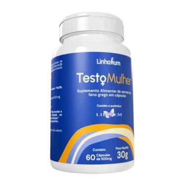 Imagem de TestoMulher Linhahum Suplemento Alimentar com Feno Libifem Vitaminas B6 B9 Zinco e Cromo 60 Cápsulas