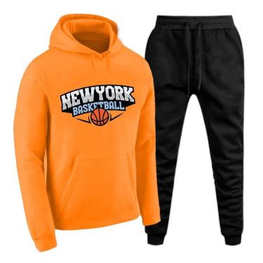 Imagem de Conjunto de Abrigo Plus Size Masculino Tamanho Especial G1 ao G5 Com Calça Jogger Confortavel