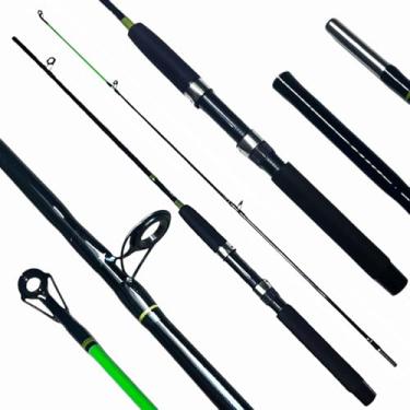 Imagem de VARA PARA MOLINETE POP FISHING DX MACICA S-602MH 6'0" (1.83M) - 12-25LB - PESCA PESADA - 2 PARTES