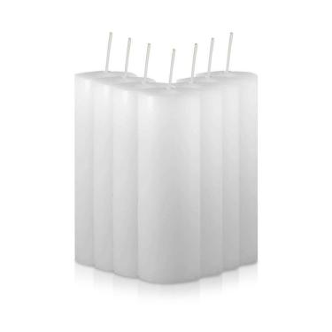 Imagem de Kit 7 Velas Votivas 7 Dias Branca 250g 100% Parafina