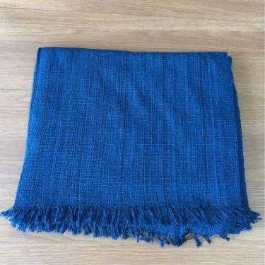 Imagem de Manta Para Sofá Gigante Super King 3,00x1,80 Capa De Sofa Grande 2 E 3 Lugares De Luxo Cama Azul Mesclado