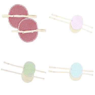 Imagem de barenx 4 pares de almofadas de suor para axilas absorventes à prova d'água antisuor laváveis