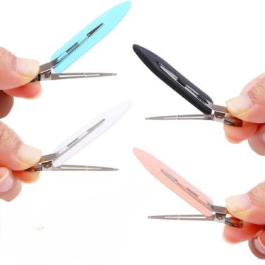 Imagem de Kit com 12 Presilhas colorida para cabelo, skincare e maquiagem,estilosa, moderna, prática e fofa (Personalizar kit/Mensagem Chat)