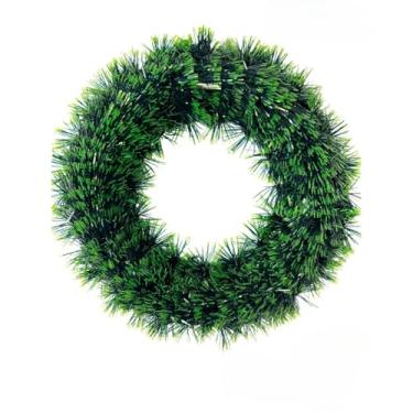 Imagem de Guirlanda De Natal Luxo Grande Girlanda De Porta De Natal Decoração Natalina Enhance the Festive Atmosphere(Lisa Verde Média)