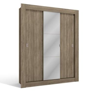 Imagem de Guarda Roupas H563 Kappesberg 3 Portas De Correr Nogal