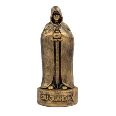 Imagem de Escultura Orixá Exu Guardião Vintage 10 cm em Resina