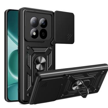 Imagem de Anvzle Capa para XiaoMi RedMi Note 15 PRO 5G, para RedMi Note 15 pro armadura resistente de camada dupla [grau militar] protetora, com lente protege a capa com suporte magnético
