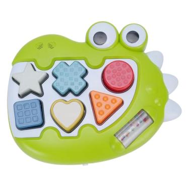 Imagem de RiToEasysports Brinquedo de bebê Com Som Classificador de Formas, Com Luzes e Música, Material Abs, Balde de Aprendizagem Educacional para Crianças de 1 a 3 Anos