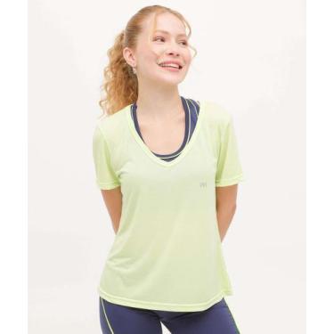 Imagem de Blusa Feminina Fitness Básica Marisa-03024, Verde, G