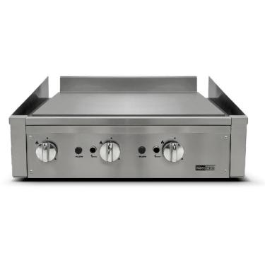 Imagem de Chapa Modular a Gás MarcPro Marchesoni 80cm 3 Queimadores MP.8.804.GLP