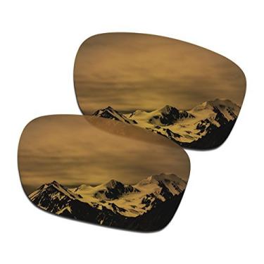 Imagem de SmartVLT Lentes de substituição masculinas bronze dourado para óculos de sol Oakley Holbrook OO9102/Holbrook Asian Fit (AF)
