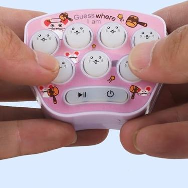 Imagem de Generic Chaveiro Eletrônico Hamster Botão Máquina de Jogo Portátil Chaveiro Requintado para Exercício Cerebral Adequado para Meninos e Meninas Plástico (Roxo)