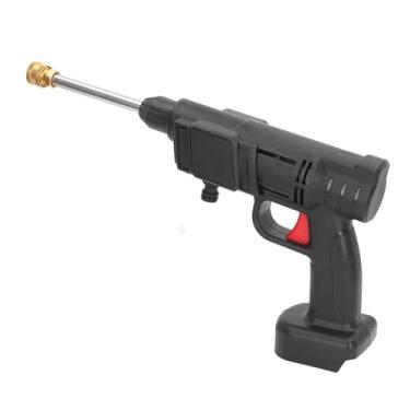 Imagem de Akozon Lavadora Elétrica Portátil Sem Fio - Limpador de Pressão Alimentado por Bateria para Carros e Jardim, Mangueira de, Frasco de Spray de Espuma, Pistola Lavadora Elétrica Leve