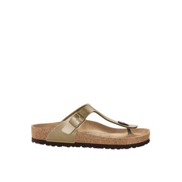 Imagem de Birkenstock Chinelo feminino, dourado, 34, Dourado, 34