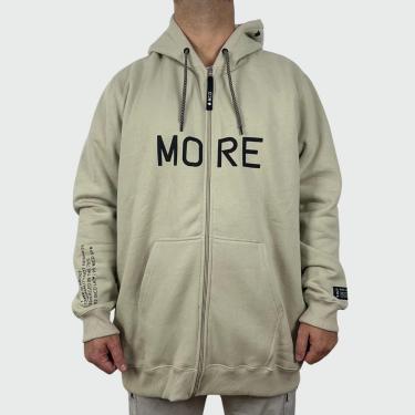 Imagem de Moletom MCD Canguru Aberto More Core Cinza Stone-Masculino