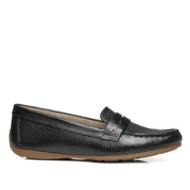 Imagem de Mocassim Pegada Feminino em Couro Preto 249008-05-Feminino