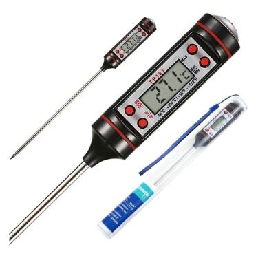Imagem de Termômetro Culinário Digital Espeto Cozinha Alimento Tp101