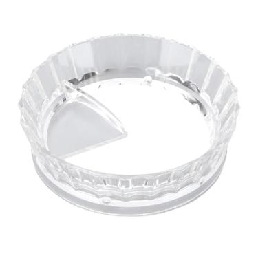 Imagem de Fockety Anel de Dosagem do Distribuidor de café, Funil de pó de café de Plástico Transparente Com Design à Prova de Respingos, Compatível Com Cafeteiras de Válvula Dupla única para Uso (58MM)