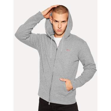Imagem de Moletom Levis Masculino Full Zip Hoodie Icon Cinza Mescla-Masculino