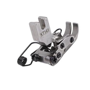 Imagem de GLOGLOW Calcador de Tanque Articulado KT141 para Máquinas de Costura de Ponto Fixo Industrial, Dianteiro e Traseiro Calcador Interativo para Máquinas de Costura de Ponto Fixo Industrial, Dianteiro e