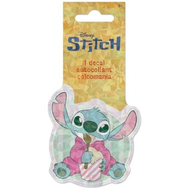 Imagem de Disney Stitch Decalque prismático para festa do pijama - 4 cores