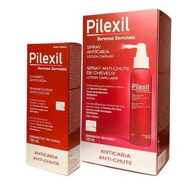 Imagem de Kit Pilexil Shampoo e Loção Antiqueda Capilar Fortalecimento - MEGALAB