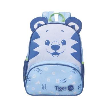 Imagem de Mini Mochila Costas Infantil Tigor T Tigre Bb Creche - Pacific, Azul