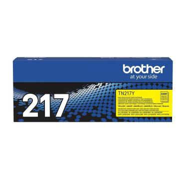Imagem de Cartucho Toner Brother Tn217ybr Amarelo | Hll3210cw Dcpl3551cdw Mfcl3750cdw