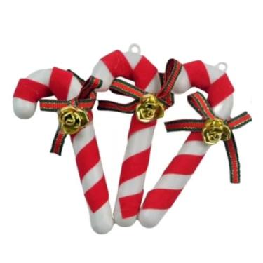 Imagem de Bengala Com Laço 9,5cm 3 Unidades Pendente Rio Master