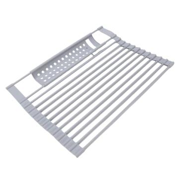 Imagem de Fabater Enrole o Escorredor de Silicone Dobrável, que Economiza Espaço Em Aço Inoxidável, para Mesa de Escritório e Cozinha (S)