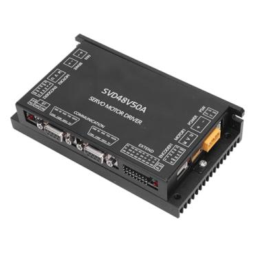 Imagem de Alomejor Controlador de Motor Sem Escova, Driver Programável Dual BLDC Com Interfaces CAN/485/232 50A 800W X2 para Robótica CNC Automação Industrial