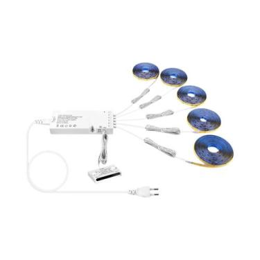 Imagem de Luz LED COB Inteligente 12V Com Sensor De Porta Dupla Para Iluminação 