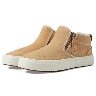 Imagem de Sperry Tênis masculino feminino Crest Lug com zíper lateral, Caqui, 37