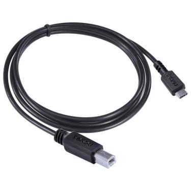 Imagem de Cabo Usb C × Usb B 2.0 Preto 1m