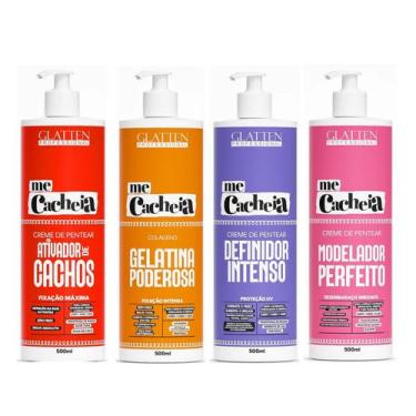 Imagem de Glatten Me Cacheia Ativador de Cachos e Gelatina e Definidor e Modelad