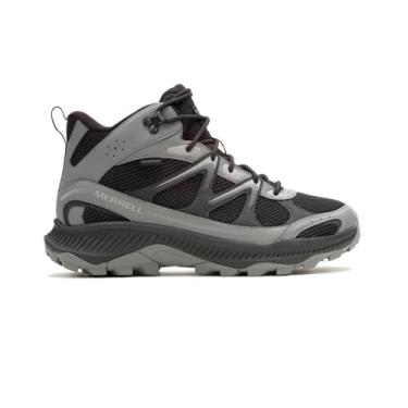 Imagem de Merrell Bota de caminhada feminina Tempo Exp Mid Wp, Preto/Carvão, 39