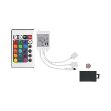 Imagem de Controlador De Iluminação LED RGB 12V, Caixa Controladora RGB De 4 Pin